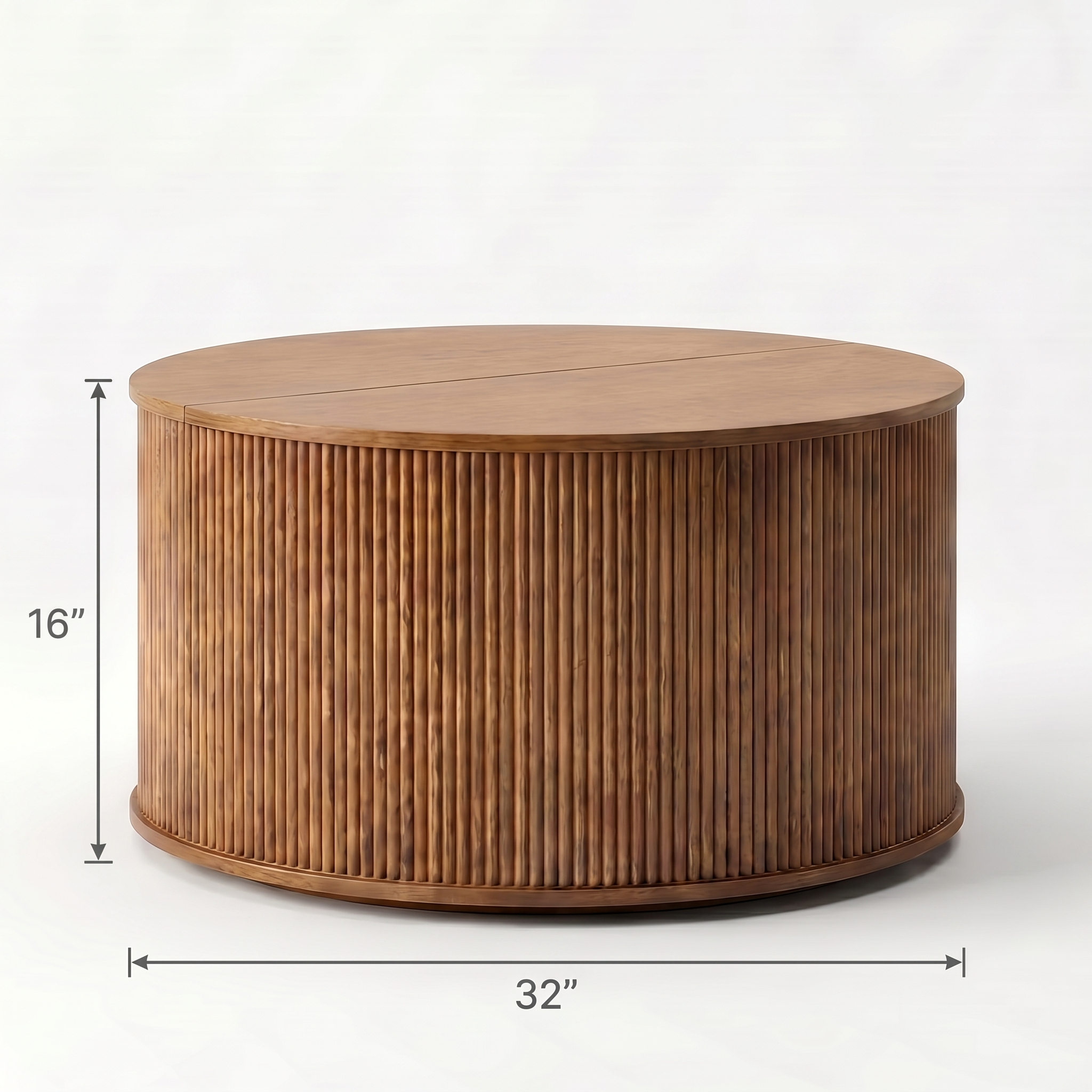 natural oak, 32''