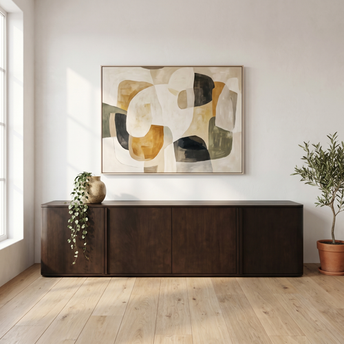 Hampton Oak Media Console