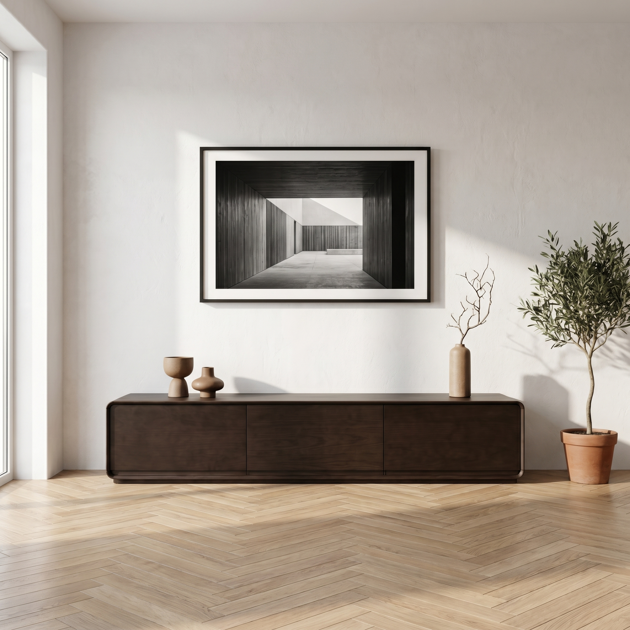 warm brown oak, 80''