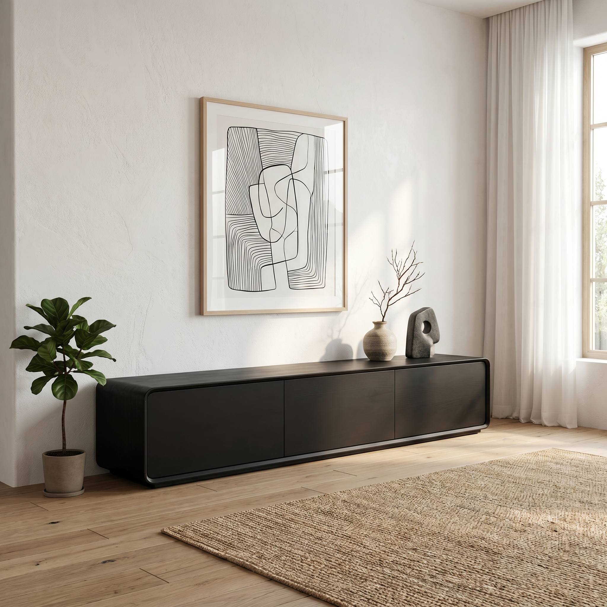 black oak 80''